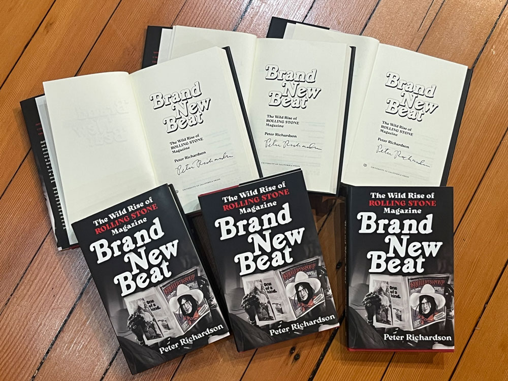 Brand New Beat: The Wild Rise of Rolling Stone Magazine (signed)